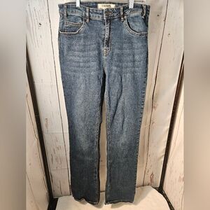 Vintage Rock and Roll cowgirl no back pocket 30×36 boot cut jeans!!